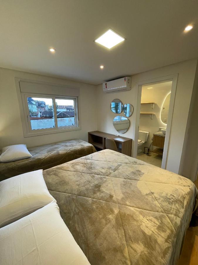 Apartamento Espetacular, 2 Suites, A 30M Da Rua Coberta Gramado Extérieur photo